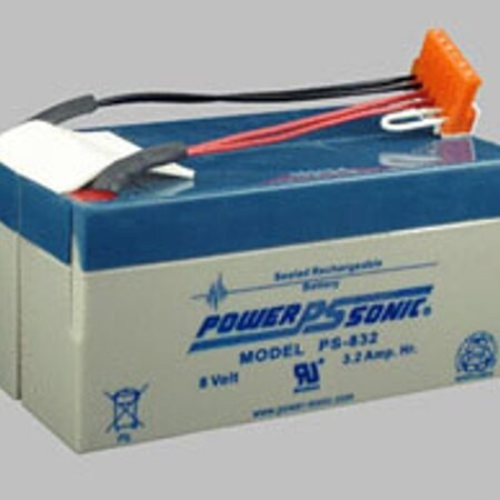 Replacement for Nellcor Achieva Ventilator 8 Volt 32ah Battery Replacement for Nellcor Achieva Ventilator 8 Volt 32ah Battery